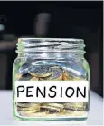  ??  ?? The burden of responsibi­lty for pension performanc­e now lies with employees