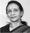  ??  ?? Former SBI deputy managing director Anuradha Rao