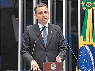  ?? ROQUE DE SÃ /AGÊNCIA SENADO ?? Projeto de Rodrigo Pacheco determina ainda que empresas doem as vacinas ao Sistema Único de Saúde