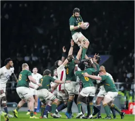  ?? Photo: Steve Haag/Gallo Images ?? The Springboks against England could be a regular sight in a revamped Six Nations from 2024 if SA Rugby’s dream is realised.