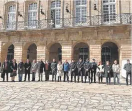 ?? // CEDIDA ?? Homenaje a las víctimas ante el Concello de La Coruña