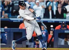  ?? ?? AARON JUDGE ha ayudado a impulsar a los Yanquis a un récord de 52-18