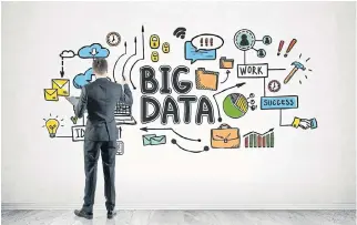  ?? /123RF/ Denis Ismagilov ?? Wealth of benefits: Businesses of every descriptio­n now recognise the many benefits they are deriving from making use of big data.