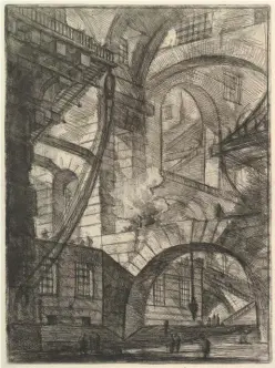  ?? ?? Piranesi’s The Smoking Fire (1761) in his Imaginary Prisons. From The Hated Cage: An American Tragedy in Britain’s Most Terrifying Prison by Nicholas Guyatt (Oneworld, £25)