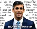  ?? ?? BID: Prime Minister