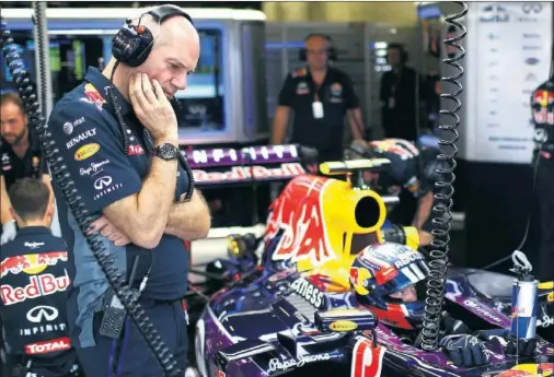  ??  ?? MENTE PRIVILEGIA­DA. Adrian Newey ha demostrado ser uno de los grandes del diseño junto a mitos como Chapman, Murray o Barnard.