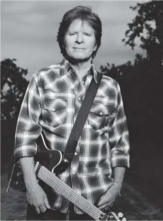  ?? NELA KOENIG ?? John Fogerty played Woodstock and enjoyed a string of hit albums and singles in 1969.