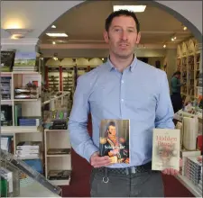  ??  ?? Brian Caliendo, owner of Liber bookshop on Sligo’s O’Connell Street
