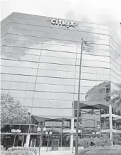  ?? SUN SENTINEL FILE PHOTO ?? Fort Lauderdale-based Citrix Systems announced a $200 million acquisitio­n Thursday.