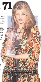 Emmy-winning ‘Cheers’ star Kirstie Alley dies at 71 - PressReader