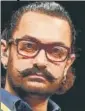  ?? PHOTO: SUJIT JAISWAL/AFP ?? Aamir Khan has pulled out of the Gulshan Kumar biopic Mogul