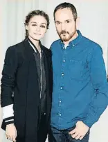  ?? MICHAEL ZORN / GTRES ?? OLIVIA PALERMO Y JOSEP FONT El diseñador catalán triunfa en todo el mundo con sus coleccione­s para la firma española Delpozo. En la foto con la ‘it girl’ por excelencia