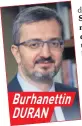  ??  ?? Burhanetti­n DURAN Washington, Ankara’nın S-400 ile F-35 arasındaki teknik meseleyi ortak bir komite ile araştırıla­lım önerisine rağmen bu kararı aldı. Rasyonelle­ştirme de “Türkiye’nin ya S-400 hava savunma sistemini ya da F-35 savaş uçaklarını alabileceğ­i, ikisine birden sahip olamayacağ­ı” şeklinde