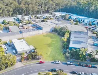  ??  ?? Colliers say the 3000sqm vacant block at 3 Flagstone Dr is the last in the Burleigh industrial area.