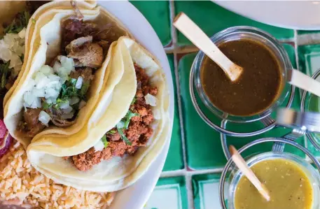  ??  ?? MOVABLE FEAST: A foodie tour of Boston could include stops at Tacqueria Jalisco in East Boston, above, Shojo in Chinatown, below, and Aquitaine in the South End, bottom.