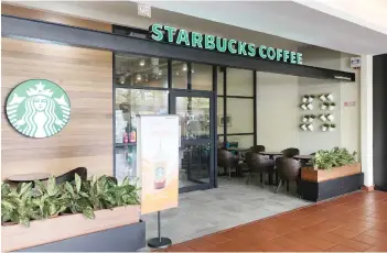  ??  ?? Maybank IB Research expect an improvemen­t in sales mix at Berjaya Starbucks with customers being more comfortabl­e visiting brick-and-mortar stores against purchasing items on delivery platforms.