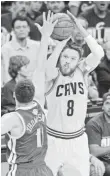  ?? KEN BLAZE, USA TODAY SPORTS ?? Cavaliers guard Matthew Dellavedov­a had 20 points.