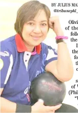  ?? PHOTOGRAPH COURTESY OF BONG COO/FB ?? OLIVIA ‘Bong’ Coo vows to serve as the voice of the national athletes in the PSC.