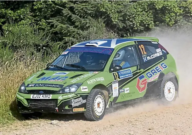 Top names in driving seat for rally’ s return - PressReader