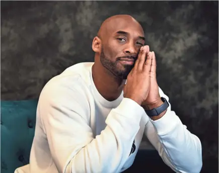  ?? HARRISON HILL/USA TODAY ?? Kobe Bryant’s post-NBA career is in full bloom. He considers his Oscar, Sports Emmy and other accolades for his multimedia works his greatest accomplish­ment.