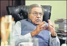  ?? MINT ?? NK Singh, chairman of the 15th finance commission, said restoring GST’s revenue neutrality should be done over a period of time.