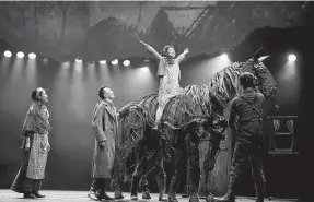  ?? PHOTO PROVIDED TO CHINA DAILY ?? The National Theater of Britain’s widely successful production, War Horse, will return to Beijing from August 8 to September 9, and tour other Chinese cities.