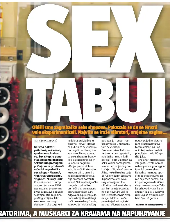 Prvi seks tekst