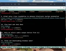  ??  ?? The TUIR interface features a helpful list of commands at the bottom. To access a comprehens­ive guide to mastering the interface, press ?