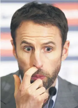  ?? Picture: Getty Images ?? NEW BROOM. Gareth Southgate is ready to lead England football into a new era.