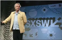  ??  ?? David Byrne takes part in a recent South by Southwest Music Festival in Austin, Texas. Austin city officials have canceled the South by Southwest arts and technology festival.