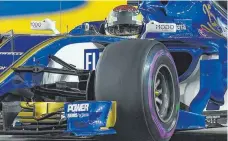  ?? FOTO: AFP ?? Noch ist Pascal Wehrlein für Sauber am Steuer.