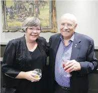 ??  ?? Werklund Foundation’s David Werklund and his wife Susan Norman.