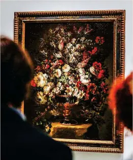  ?? ?? ´Florero’, obra de Gabriel de la Corte (1648-1694).