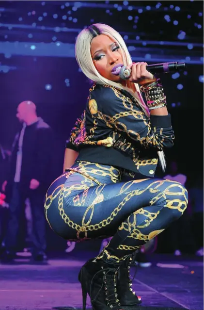  ?? GTRES ?? La artista Nicky Minaj deberá pagar 450.000 dólares a Tracy Chapman por lanzar una versión sin su autorizaci­ón