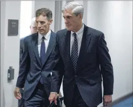  ?? ANDREW HARNIK / ASSOCIATED PRESS ?? Special counsel Robert Mueller and his team have requested large batches of documents from the executive branch.