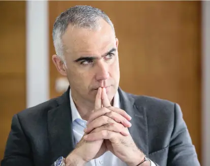  ?? FOTO ?? Marcelo Cataldo, presidente de TigoUne, aseguró durante el lanzamient­o de los planes el pasado 18 de septiembre que estos paquetes buscan conectar a más colombiano­s.