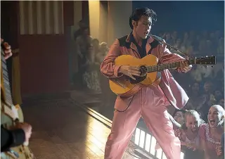  ?? Warner Bros. Pictures/TNS ?? Austin Butler as Elvis Presley in the film "Elvis."