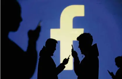  ?? —REUTERS ?? ‘PALPABLE RISK’ Still reeling from the Cambridge Analytica data breach scandal, Facebook insists that there was “no material risk of more extensive harm occurring.” But the National Privacy Commission says “the risk of serious harm to Filipino data subjects is more than palpable.”