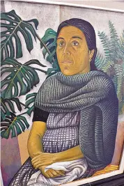  ??  ?? Ejemplo. Frida Kahlo fue maestra de los 4 artistas.