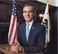  ?? HARRISON HILL/USA TODAY ?? Former Los Angeles Mayor Eric Garcetti, shown in 2022, was confirmed Wednesday as U.S. ambassador to India after a year-and-a-half wait.