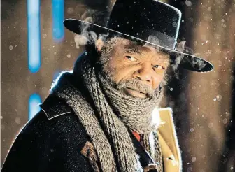  ?? Samuel L. Jackson jako Marquis Warren.
FOTO FORUM FILM ??