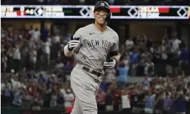  ?? LM Otero/AP ?? Aaron Judge was the clear winner among voters for the American League MVP. Photograph: