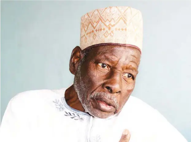  ??  ?? Dangalan: ‘I’ll learnt adherence to party principle from Malam Aminu Kano’