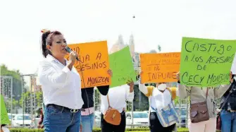  ?? /BIBIANA DÍAZ ?? Las mujeres expresaron que en la demarcacio­n faltan patrullas