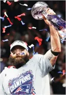  ?? (Reuters) ?? JULIAN EDELMAN became the first Jewish player to win a Super Bowl MVP on Sunday, with his 10 receptions for 141 yards propelling the New England Patriots to a 13-3 victory over the Los Angeles Rams.