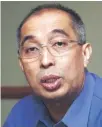  ??  ?? Datuk Seri Dr Salleh Said Keruak