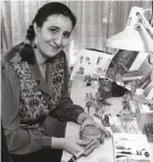  ?? M. J. COLELLA ?? Helen establishe­d her gem art studio in Maryland, 1988.