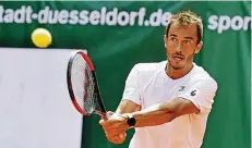  ?? FOTO: BENEFOTO ?? Lukas Rosol tritt heute für den Rochusclub gegen Mannheim an.