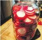  ??  ?? Brett Shulhan @ shulhan May as well do a big jar of radishes