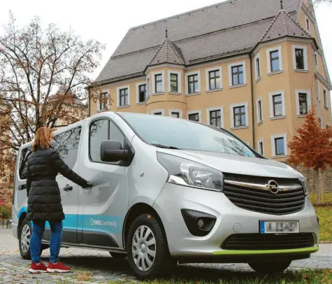  ?? Foto: Benjamin Reif ?? Das Carsharing in Wertingen war vielverspr­echend gestartet – aufgrund der Coronakris­e erlebt die Nutzung allerdings derzeit einen Dämpfer. 28 Kunden haben sich bereits bei dem Projekt in Wertingen angemeldet.